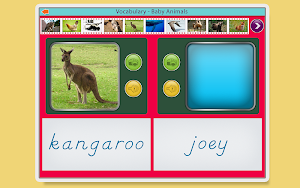 Montessori Vocabulary - Baby Animal Names Screenshot 3