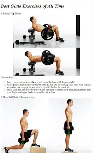 How to Do Glutes Exercises Screenshot 1