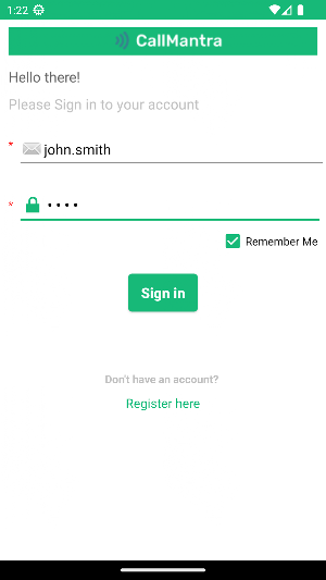 CallMantra Screenshot 0