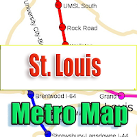 St. Louis USA Metro Map Offline