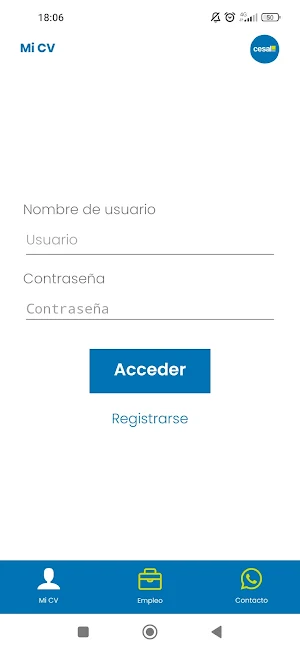 Cesal Empléate Screenshot 0