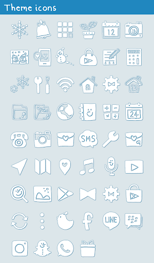 Cute Wallpaper Snowman Friends Theme Screenshot 3