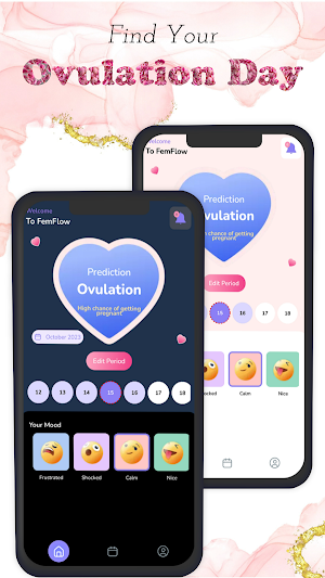 My Period Calendar - P tracker Screenshot 1