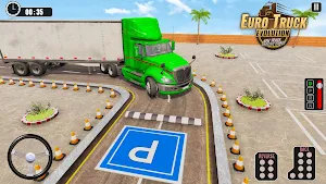 Euro Truck Parking : Crazy Truck Driving Simulator Screenshot 3