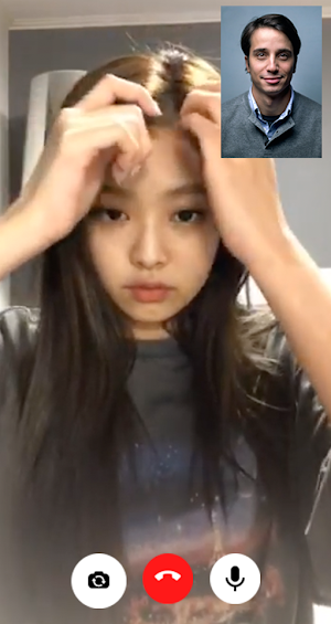 Jennie Kim Fake Chat & Video Call - Call You Screenshot 0