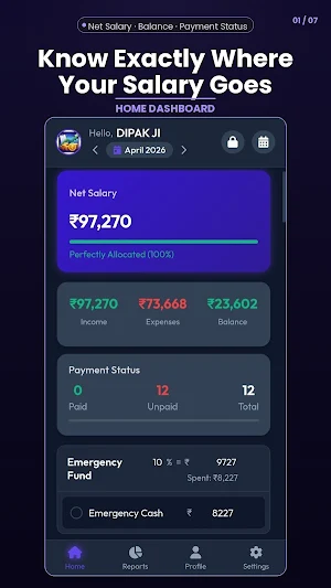 SalaryDhan - Salary Manager Screenshot 0