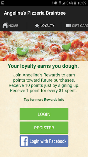 Angelina's Pizzeria Braintree Screenshot 2