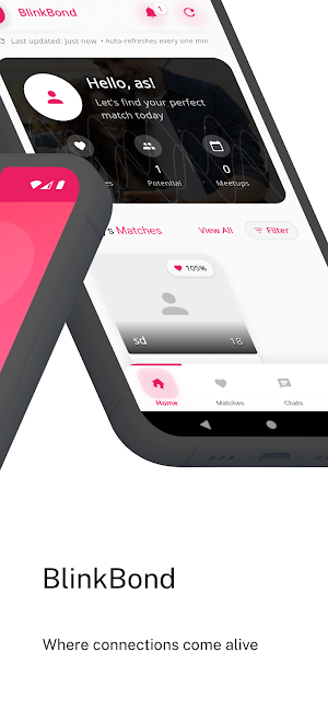 BlinkBond : Dating App Screenshot 1