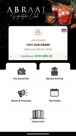 ABRAAJ Signature Club Screenshot 1
