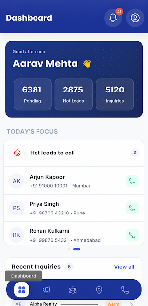 AI Lead CRM Sales Automation Screenshot 0