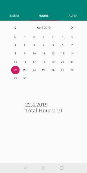 Work Time Tracker Screenshot 1