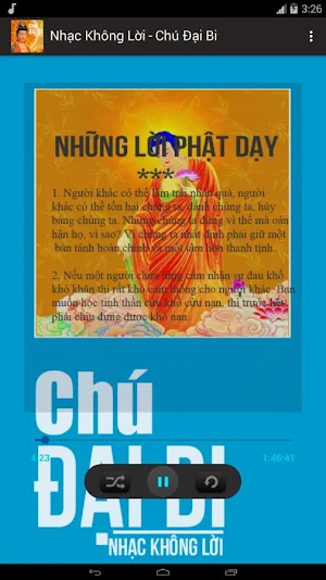 Nhạc Không Lời - Chú Đại Bi Screenshot 2