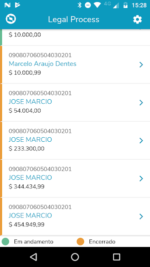 Meu Legal Process Screenshot 3