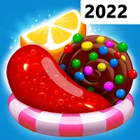 Candy Three Match Games Puzzle
