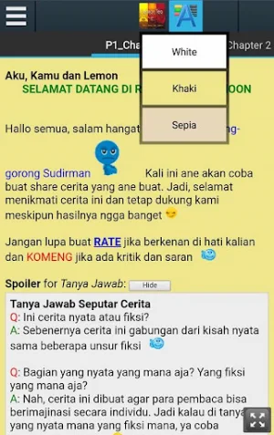 Aku, Kamu dan Lemon Screenshot 2