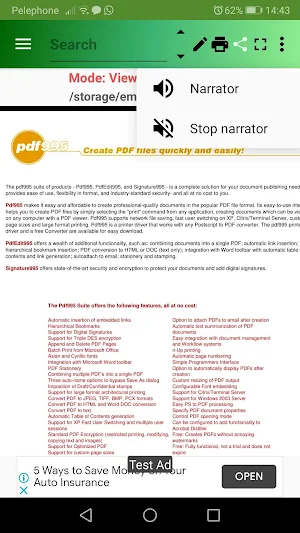 Docs Reader , Docs Viewer , Docs Editor Screenshot 1