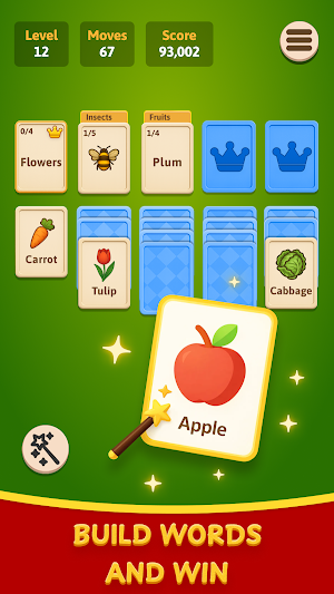 Lexy Word Solitaire: Card Game Screenshot 3
