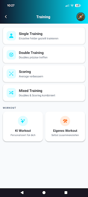 ProThow: Darts Trainer & Stats Screenshot 1