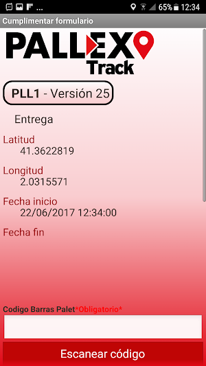 PallexTrack Screenshot 2
