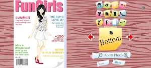 Magazine Cover Girl Dress Up Screenshot 1