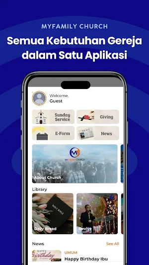 MyFamily Church Screenshot 1