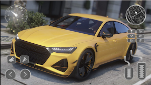 Sport Car Audi RS7 Racing Game Screenshot 2