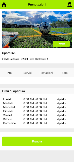 Centro Sportivo 555 Screenshot 1