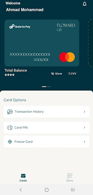 Floward Card Screenshot 2