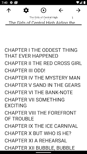 Book, The Girls of Central Hig Screenshot 0