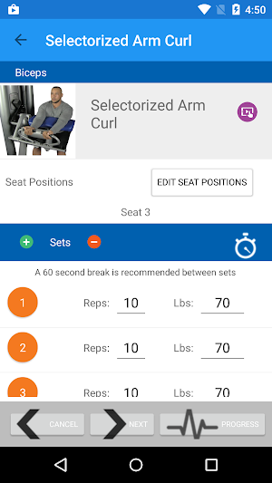 MobileFiT Screenshot 3
