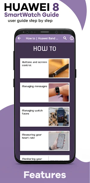 Huawei Band 8 SmartWatch Guide Screenshot 0