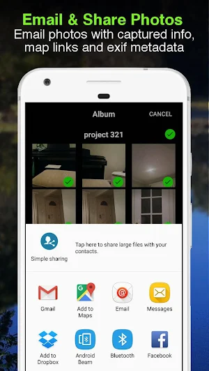 Solocator - GPS Field Camera Screenshot 2