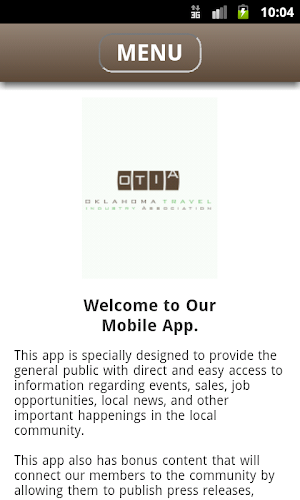 Oklahoma Travel Industry Assoc Screenshot 0