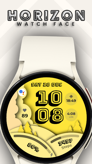 Horizon Watch Face Screenshot 0
