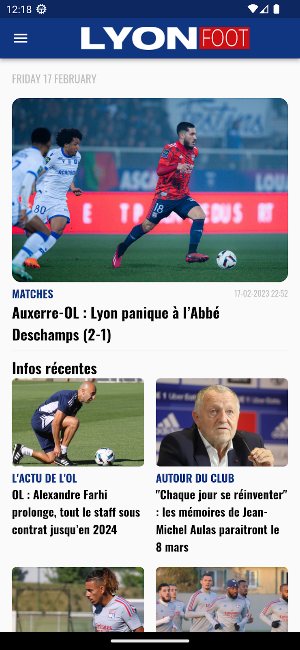 Lyon Foot Screenshot 0