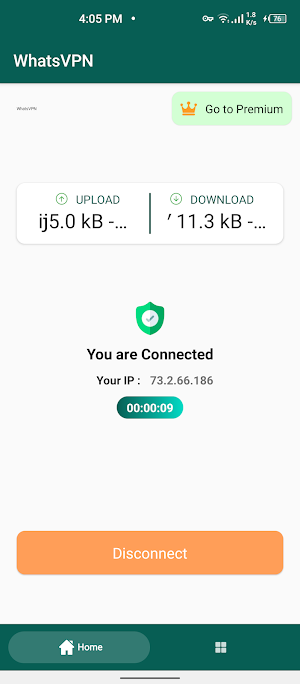 whatsvpn Screenshot 2