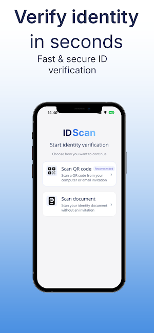 ID Scan App Screenshot 0