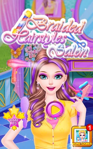 Braided Hairstyles Salon Screenshot 0