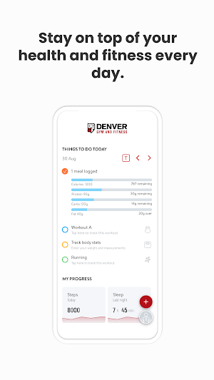 Denver Gym and Fitness Screenshot 1
