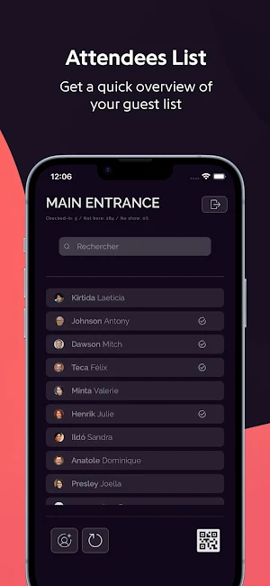 Eventdrive Check-In Screenshot 2