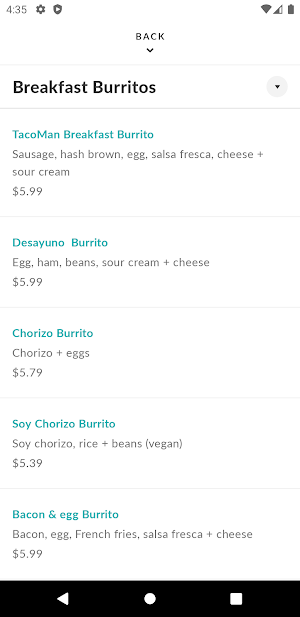 TacoMan Grill Screenshot 2