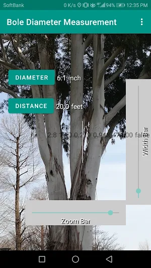 Bole Diameter Measurement Screenshot 3