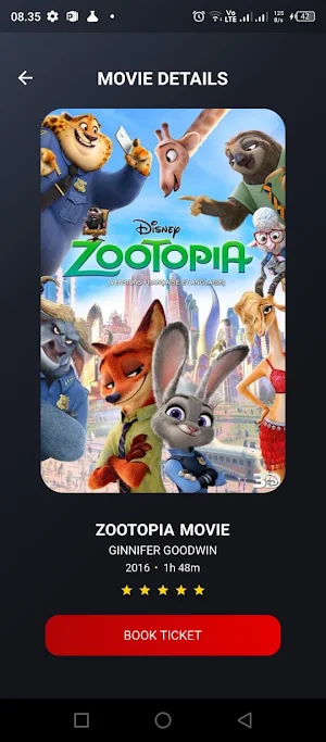 Cinema Ticket Screenshot 3
