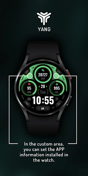 Casual colors Watch Face Screenshot 3