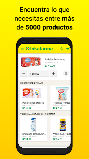 Inkafarma Móvil – Más salud al mejor precio Screenshot 2