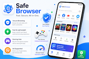 Safe Browser: Fast & Private Screenshot 3