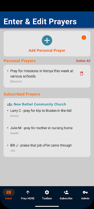 PrayerPoint Screenshot 0