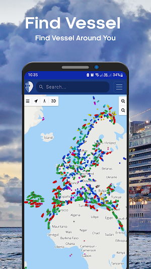 Marine Traffic, Ship Finder Screenshot 0
