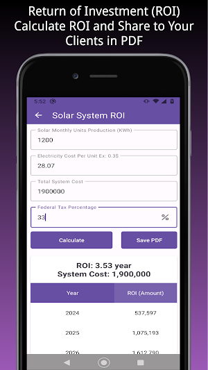 Solar & Battery Calculator Pro Screenshot 0