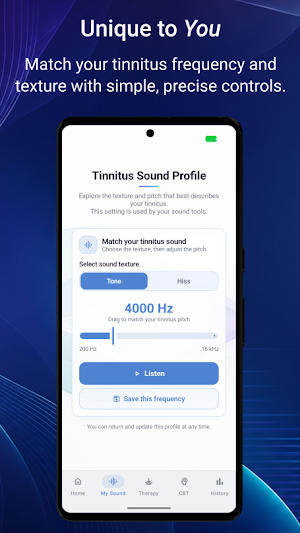 Tinnitus Toolkit: Sound & CBT Screenshot 1